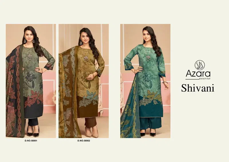 Shivani By Radhika Azara Lawn Cotton Dress Material Wholesale Online
